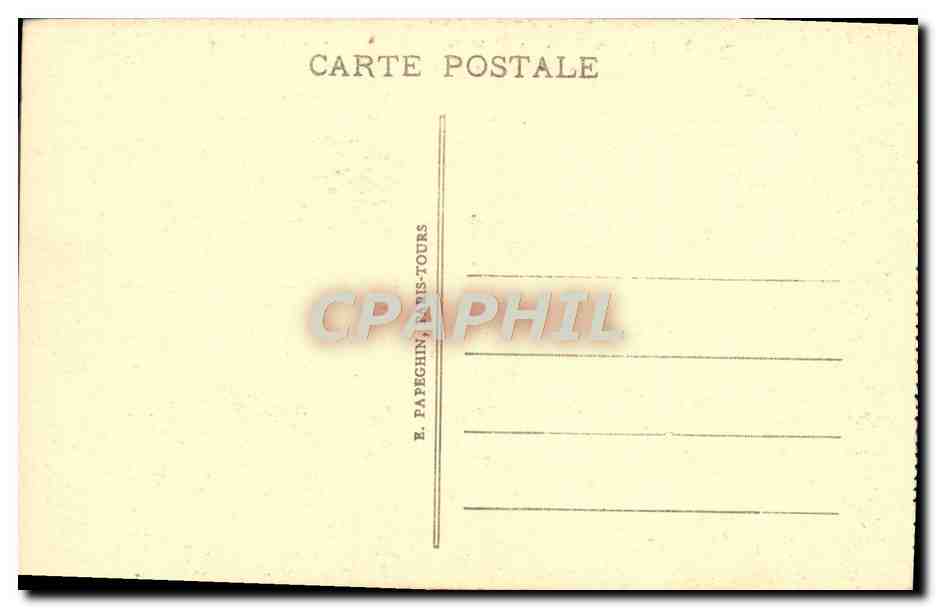 Blois (Loir-et-Cher) - Le Château - Vue générale (côté Sud) - A.P. — Rückseite