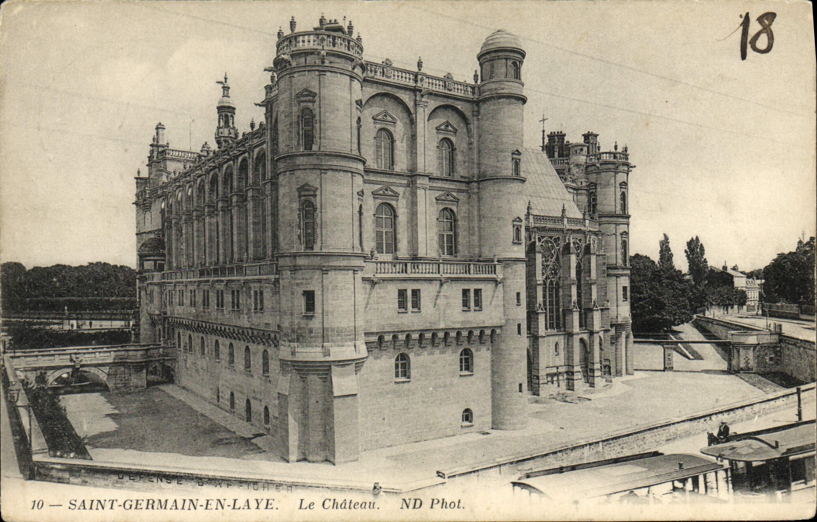 Saint-Germain-en-Laye — Le Château — ND Phot.