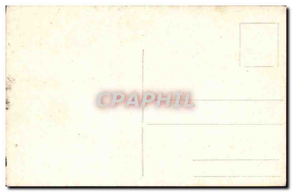 CPA Roma Tempio di Castore e Poliuce — Verso