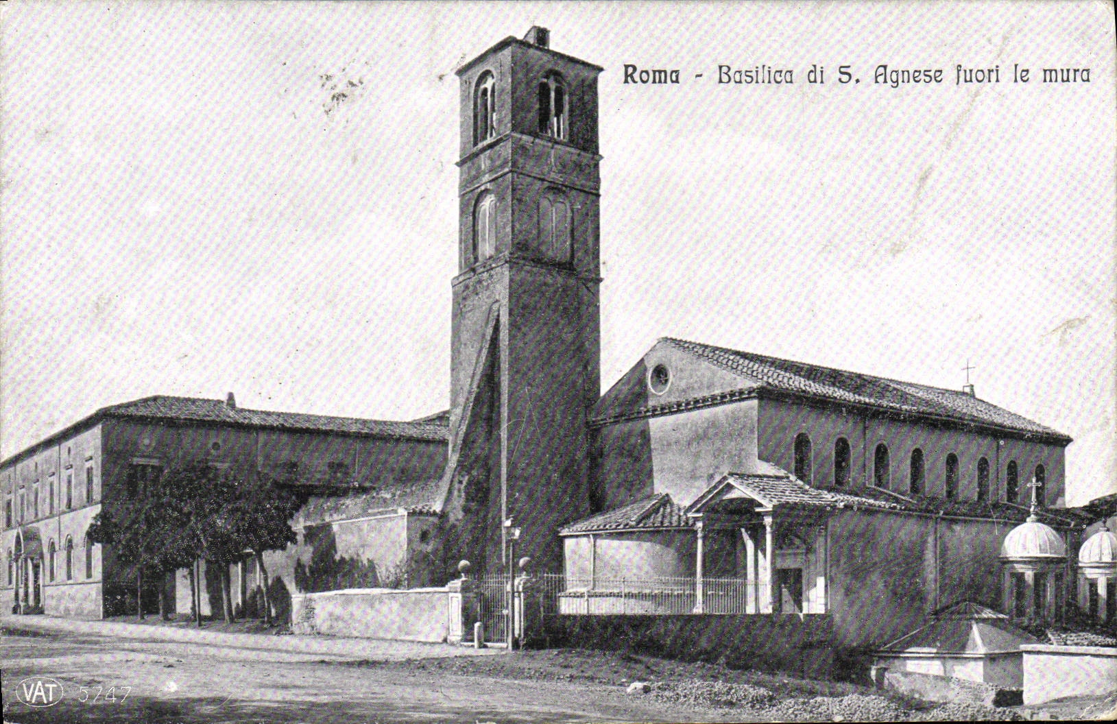CPA Roma Basilica di Agnese Fuori le Mura