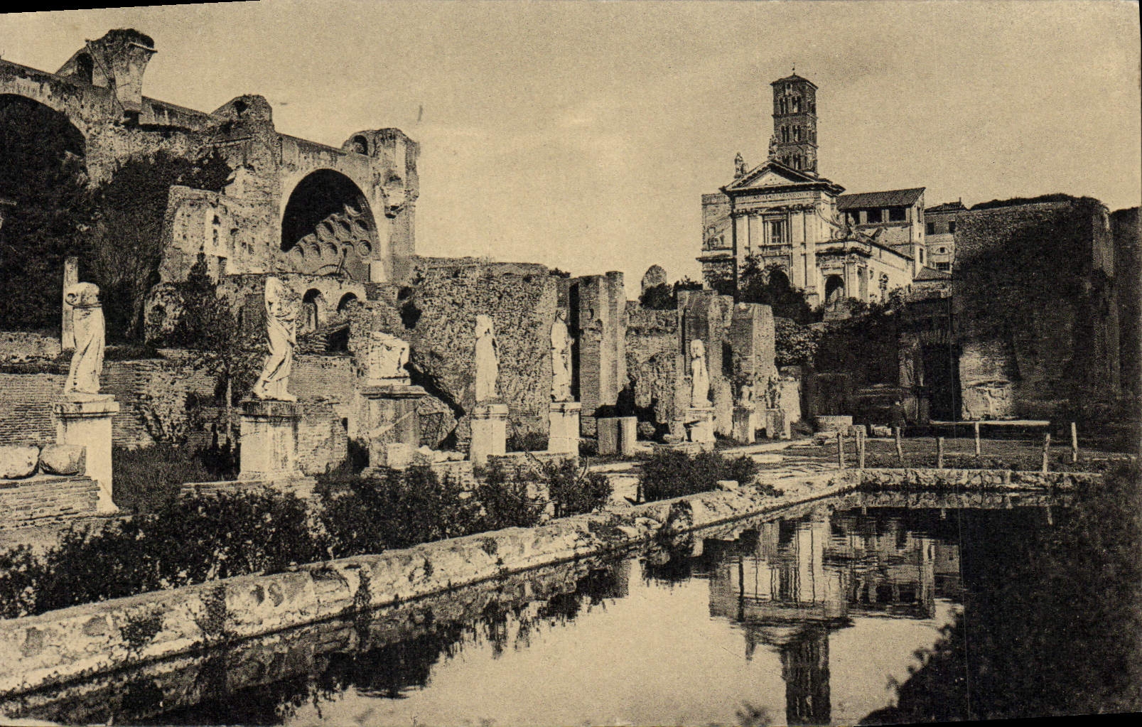 CPA Roma Foro Romano Casa delle Vestali