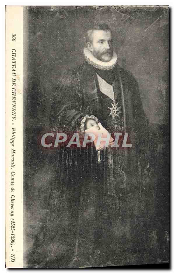 CPA Chateau De Cheverny Philippe Hurault Comte de Cheverny 1525 1599