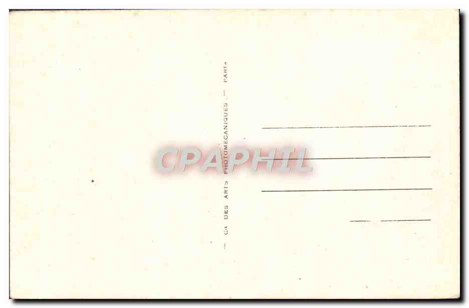 CPA Poitiers Eglise Saint Hilaire Abside — Verso