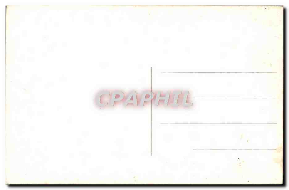 CARTE PHOTO Chateau — Verso