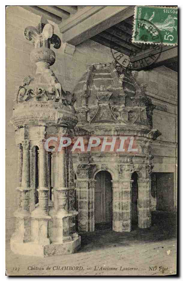 CPA Chateau De Chambord L'Ancienne Lanterne