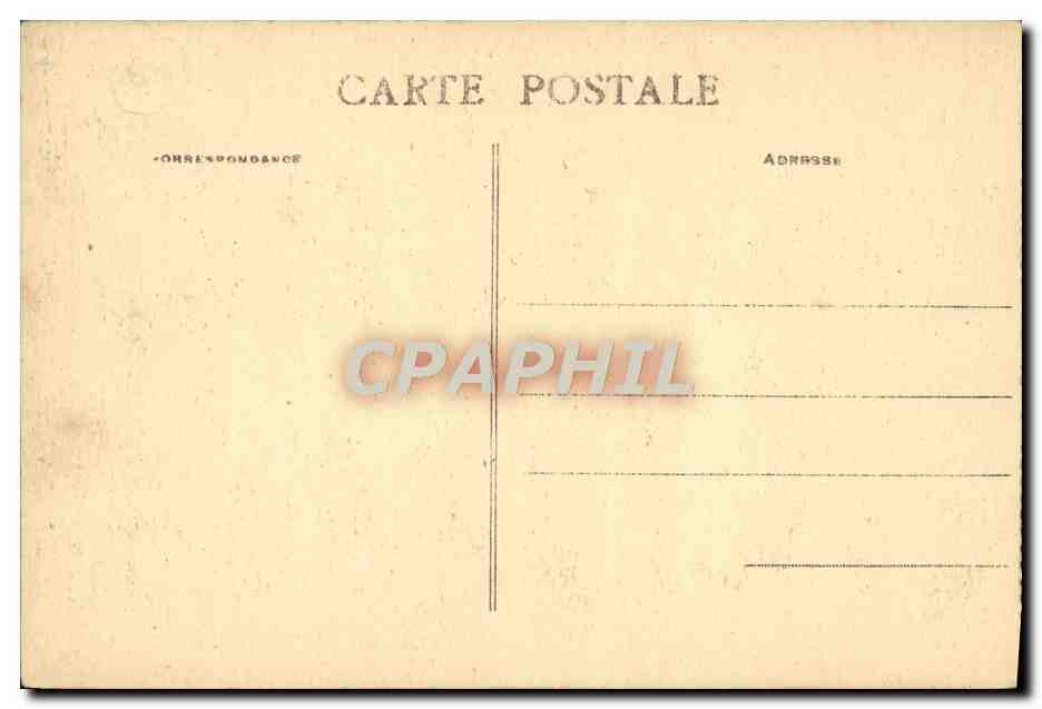 CPA Chaumont Le Chateau sur Loire La Chapelle — Back