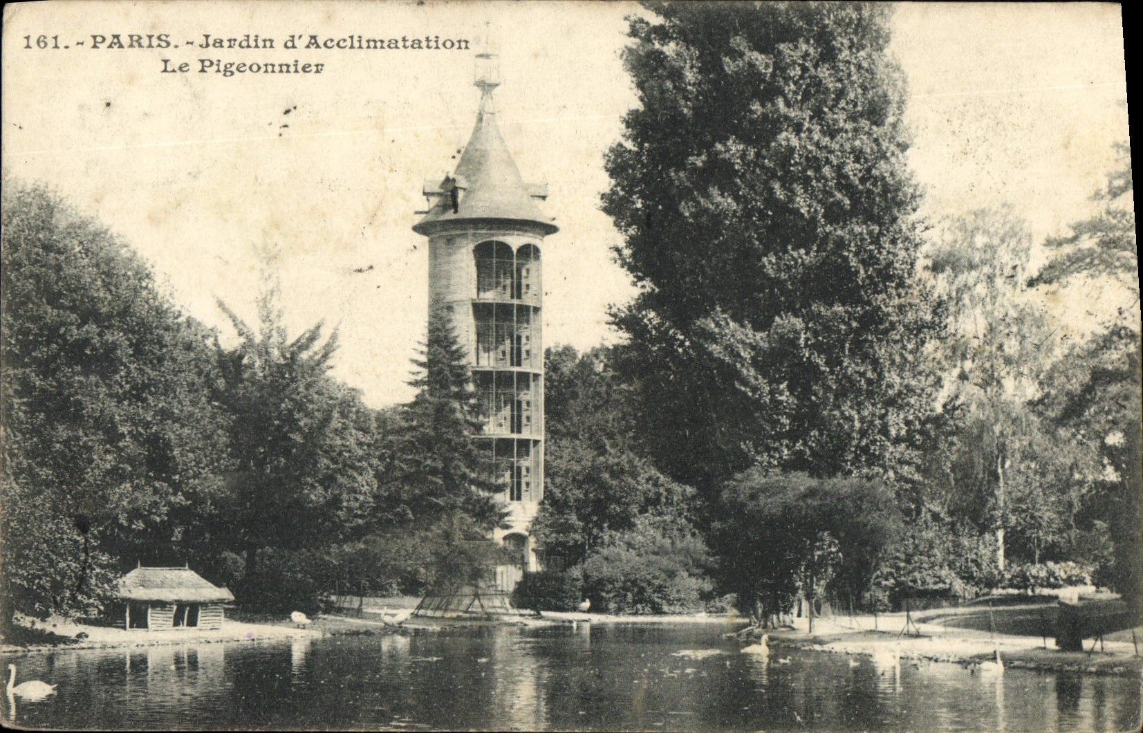 CPA Paris Jardin d'Acclimatation Le pigeonnier