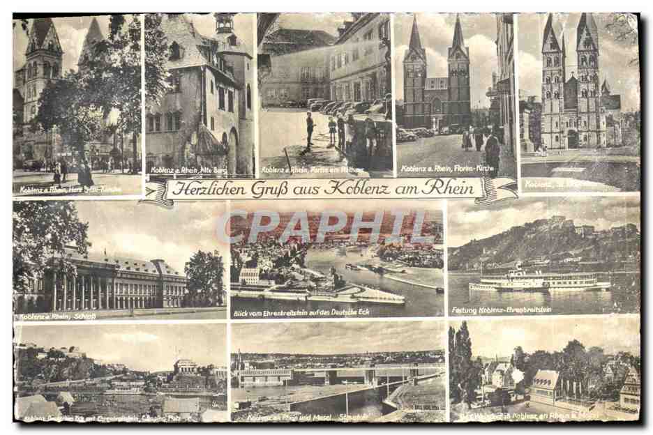 CPA Herzlichen Grub Aus Koblenz Am Rhein