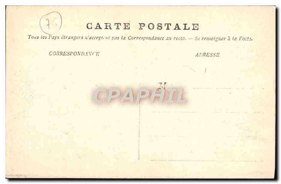 CPA Saint Adresse La Chapelle Notre Dame des Flots — Rückseite