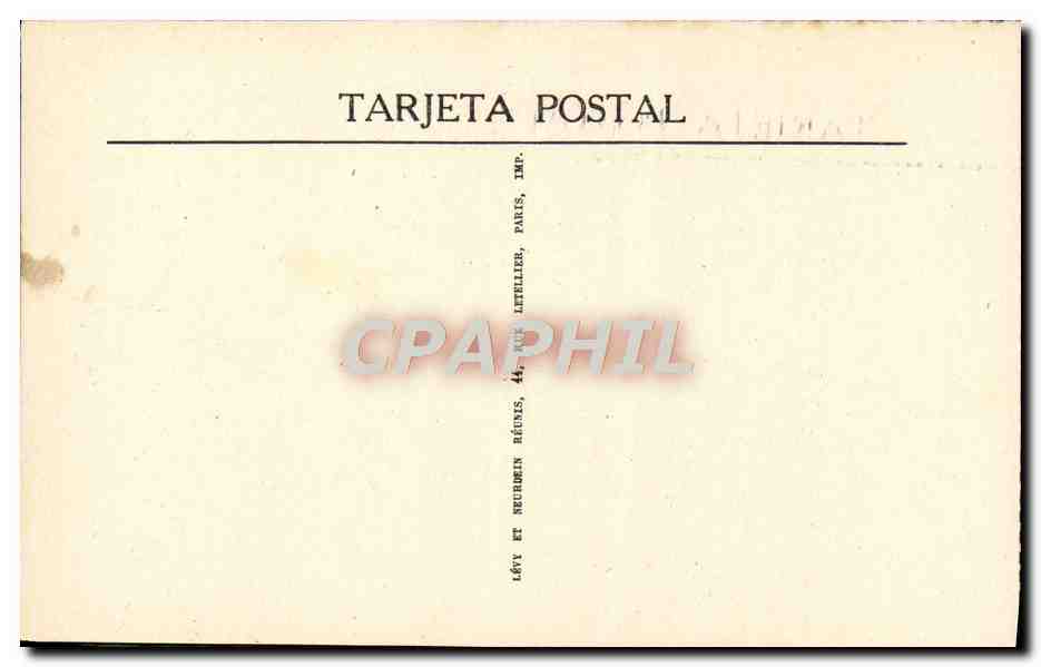 CPA San Sebastian Miramar y et Monte Igueldo — Verso
