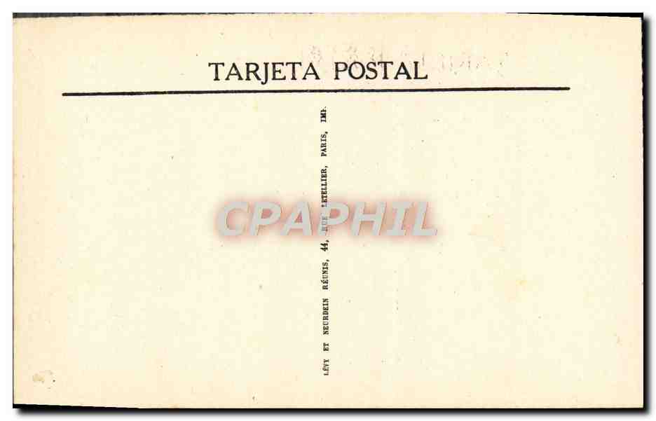 CPA San Sebastian Vista tomada desde el Monte Ulia — Rückseite