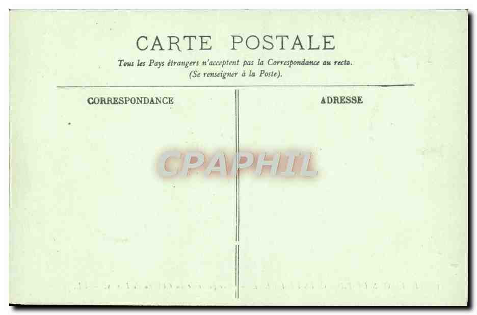 CPA Environs De Bagnoles De L'Orne Vue Generale du Chateau de Lassay — Rückseite
