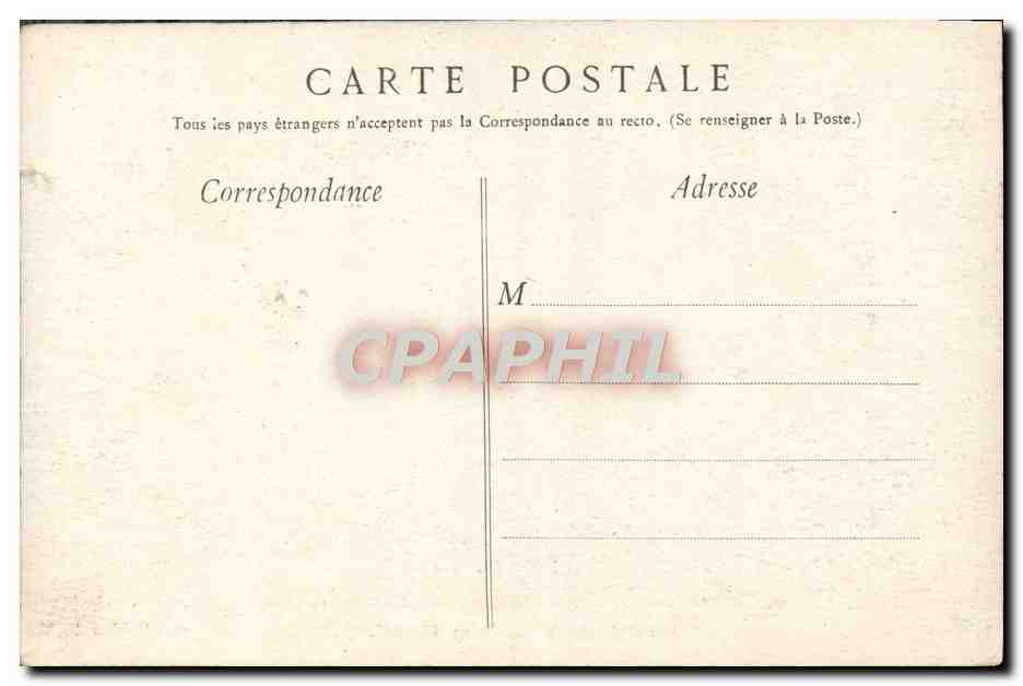 CPA Lourdes Saint Michel — Verso