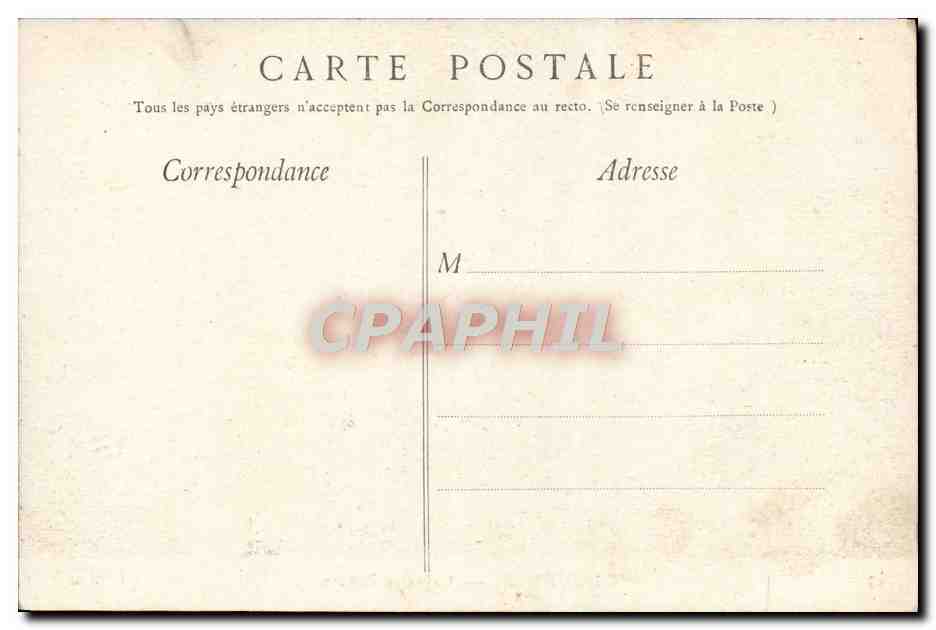 CPA Lourdes Calvaire Breton — Verso