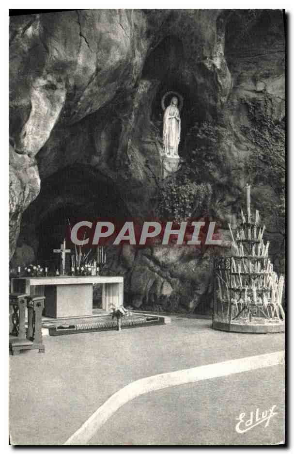 CPA Lourdes La Grotte Miraculeuse