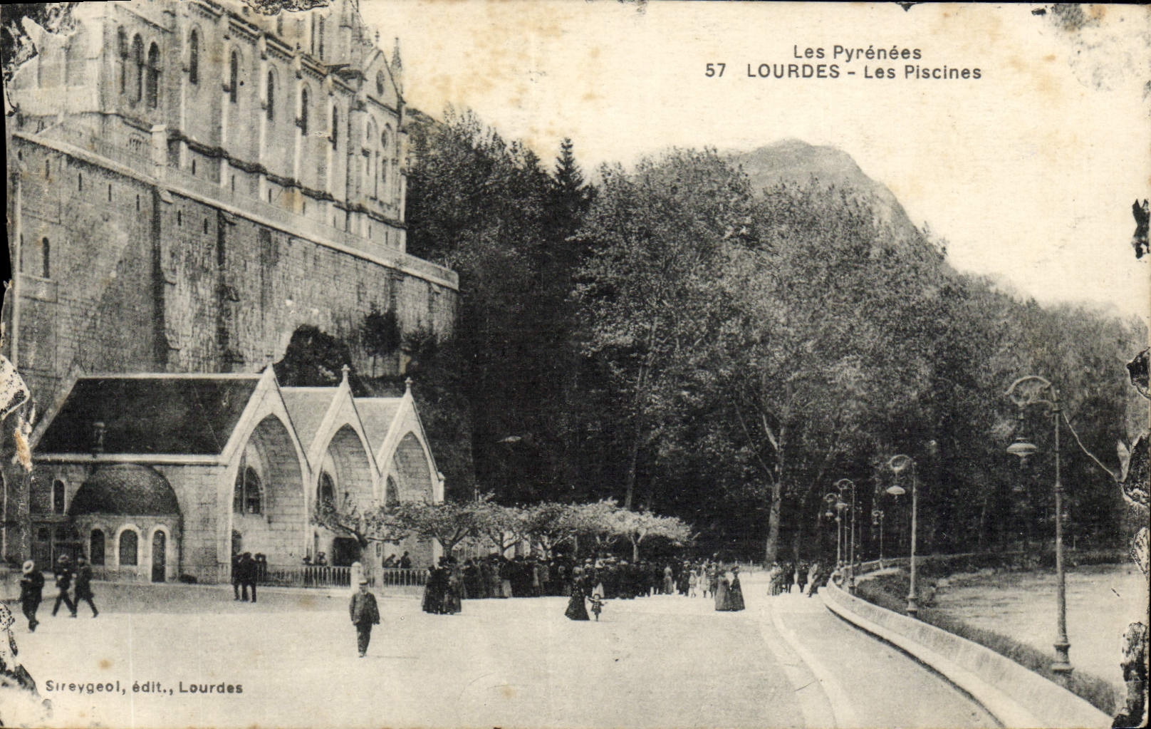 CPA Lourdes Les Piscines