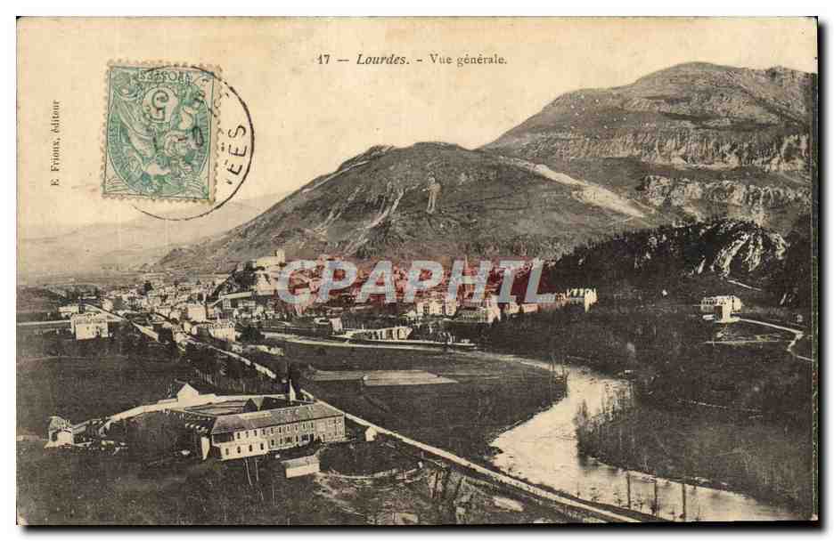 CPA Lourdes Vue Generale