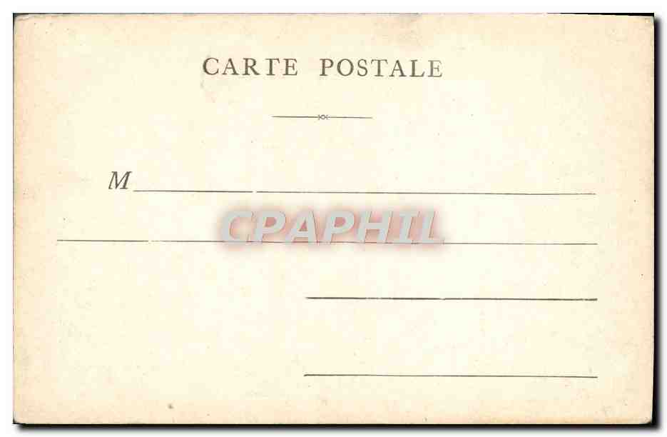 CPA Lourdes Vue du Chateau — Verso