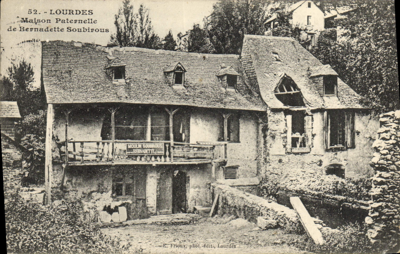 CPA Lourdes Maison Paternelle de Bernadette Soubirous