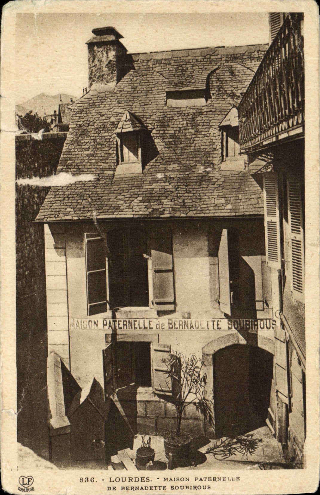 CPA Lourdes La Maison Paternelle de Barnadette