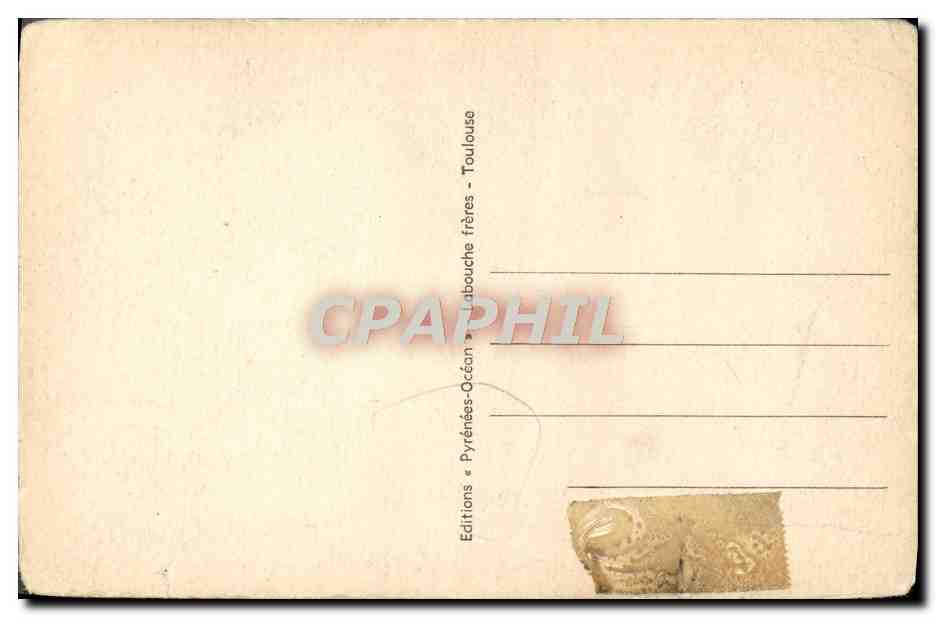 CPA Lourdes La Maison Paternelle de Barnadette — Reverso