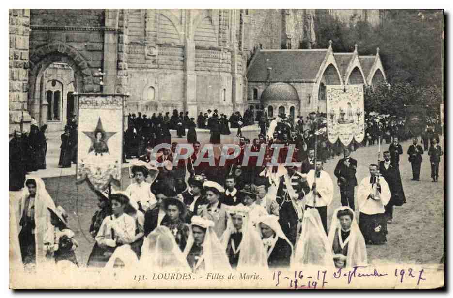 CPA Lourdes Filles de Murie