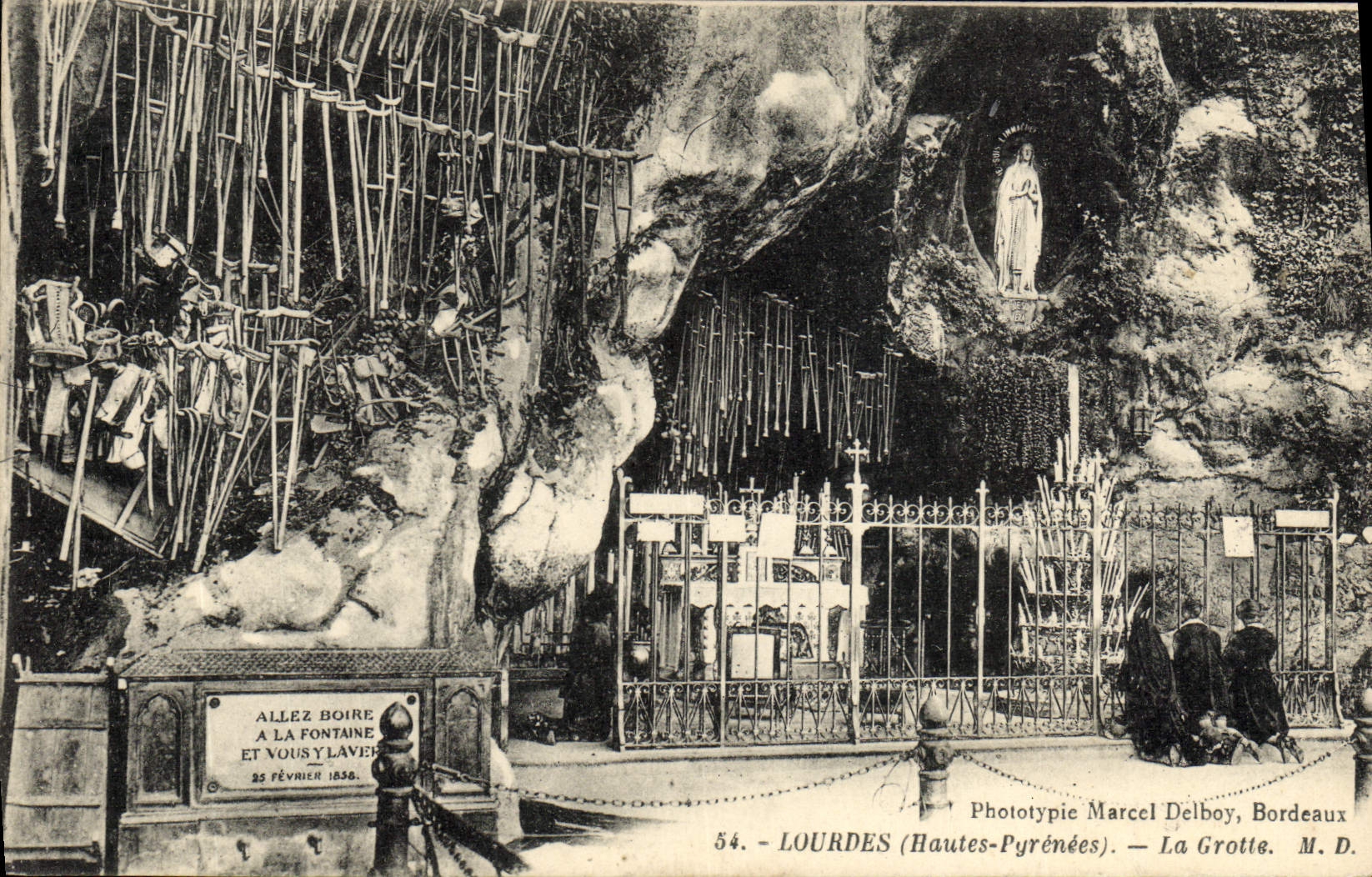 CPA Lourdes La Grotte