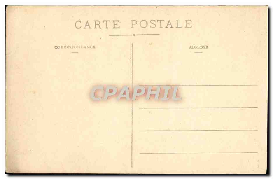 CPA Lourdes La Basilique — Verso
