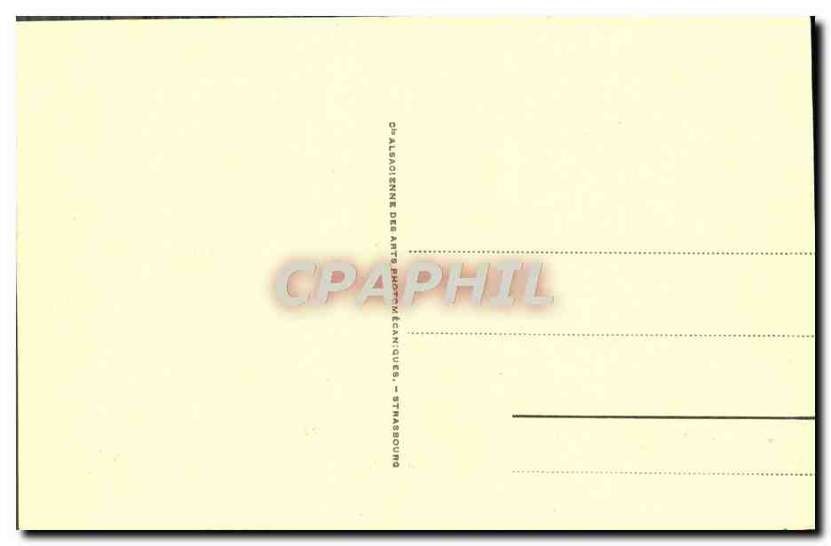 CPA Lourdes La Basilique — Verso