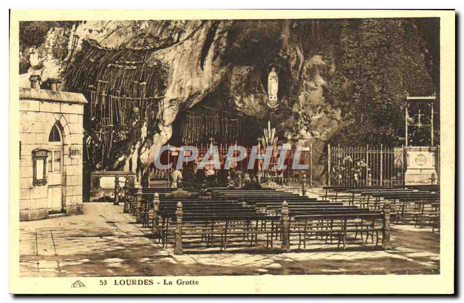 CPA Lourdes La Grotte