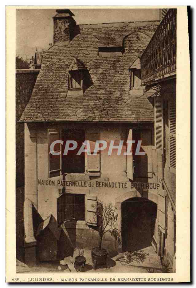 CPA Lourdes Maison Paternelle De Bernadette Soubirous