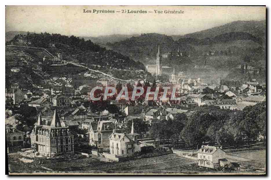 CPA Lourdes Vue Generale