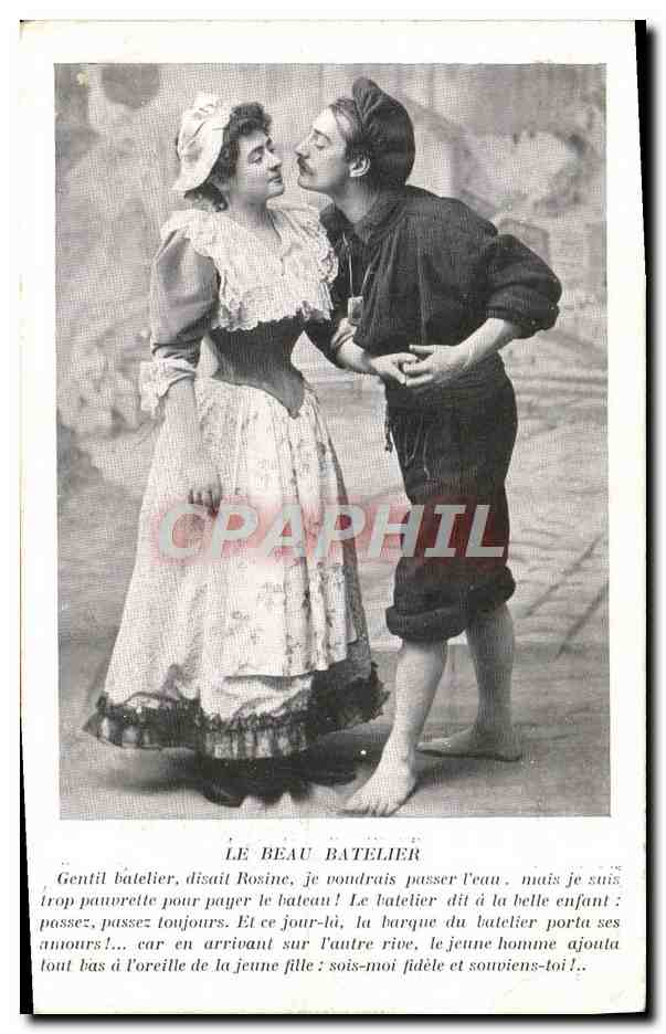 Le Beau Batelier — scène de théâtre — éditeur non visible