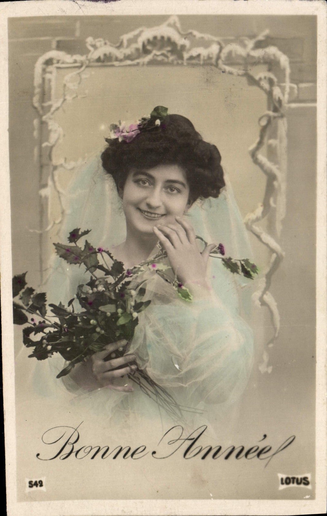 CPA Fantaisie Femme 