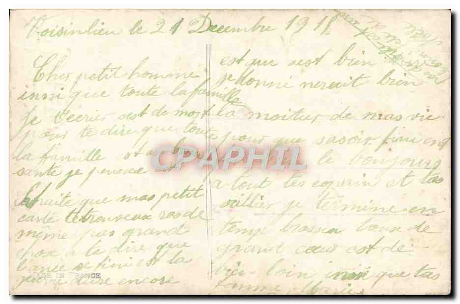 CPA Fantaisie Femme Cigarette Tabac — Rückseite