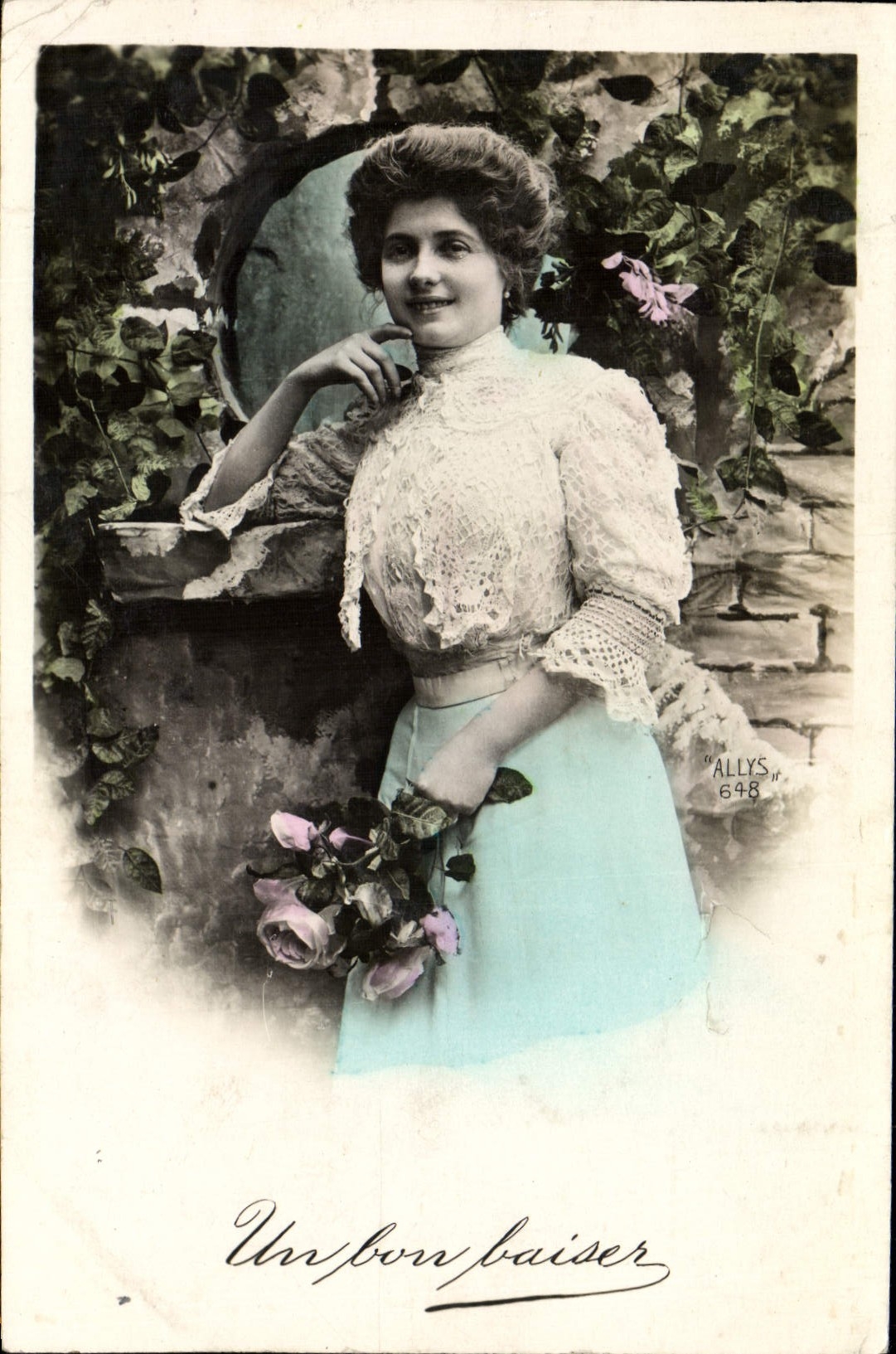 CPA Fantaisie Femme 