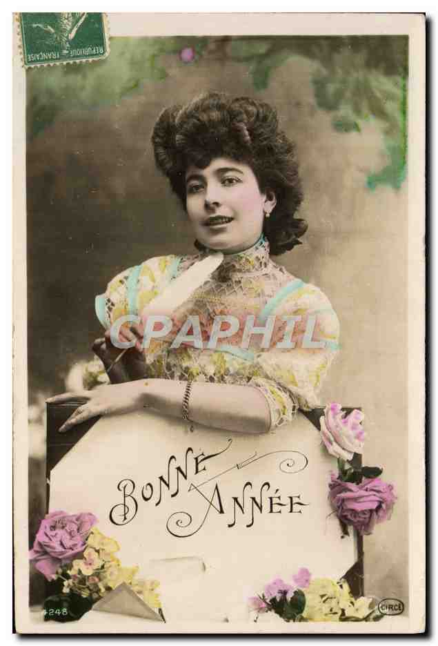 CPA Fantaisie Femme 