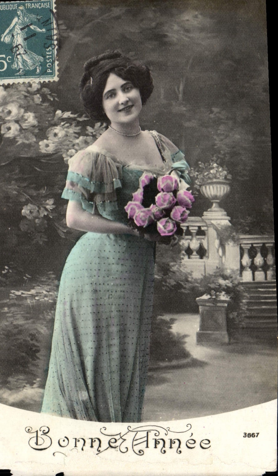CPA Fantaisie Femme 