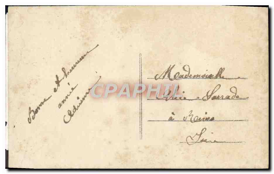 CPA Fantaisie Femme  — Verso