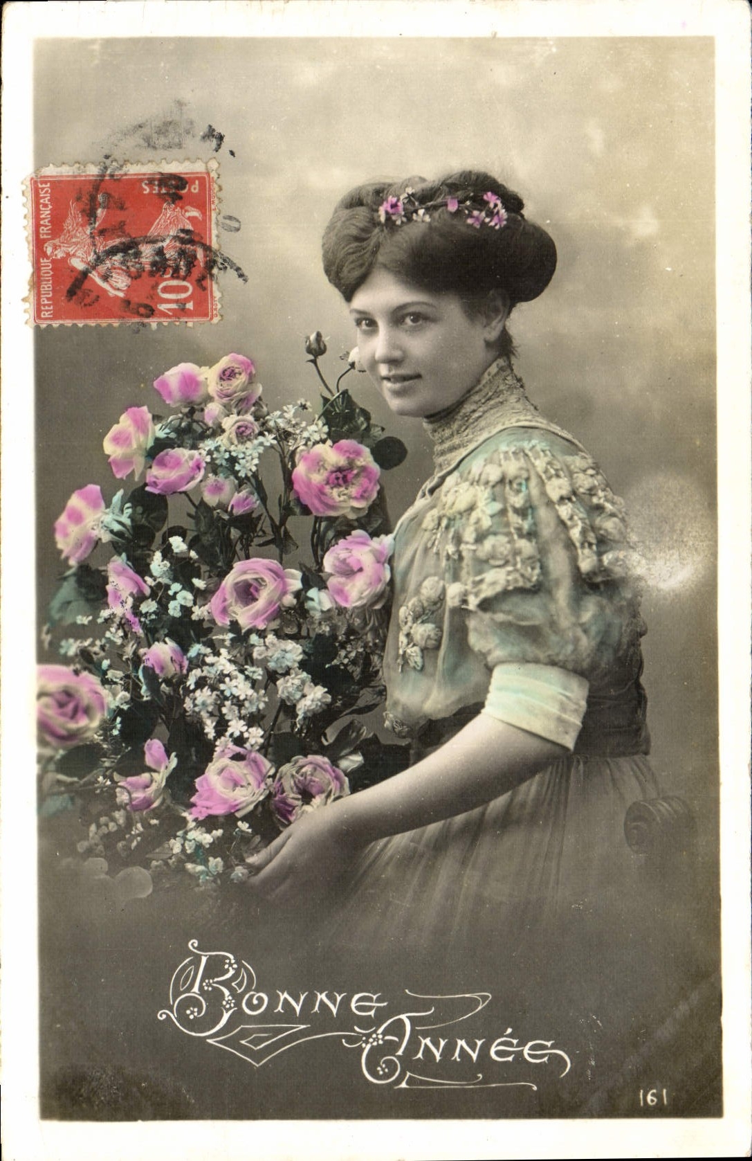 CPA Fantaisie Femme 