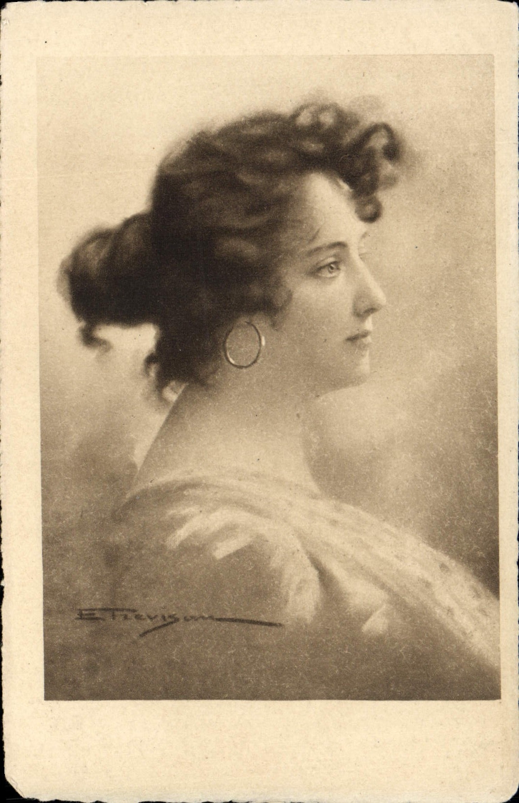 CPA Fantaisie Femme 
