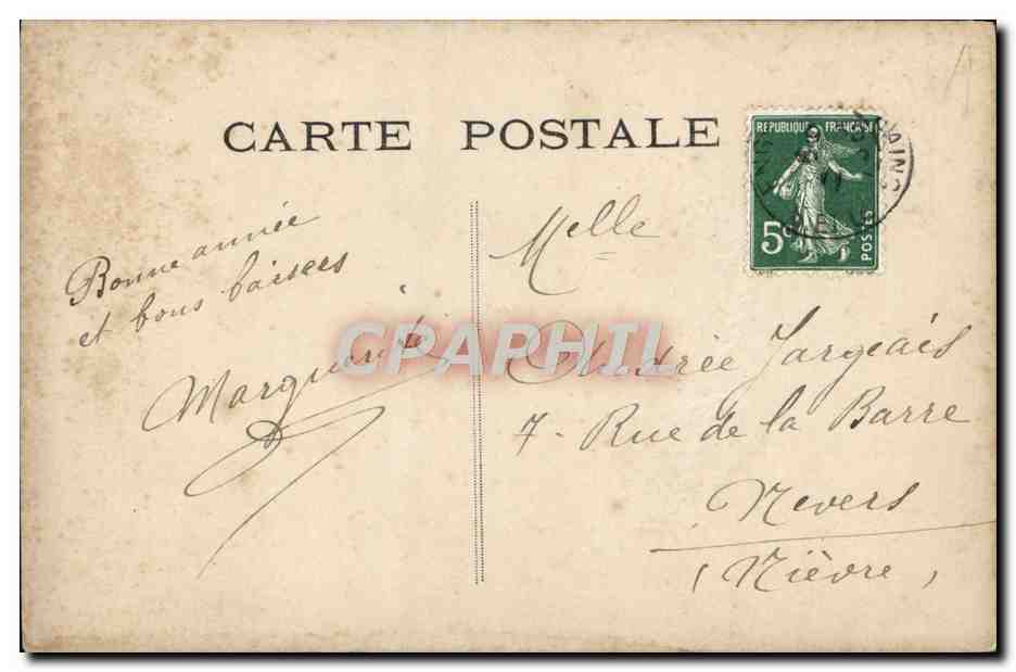 CPA Fantaisie Enfant — Verso
