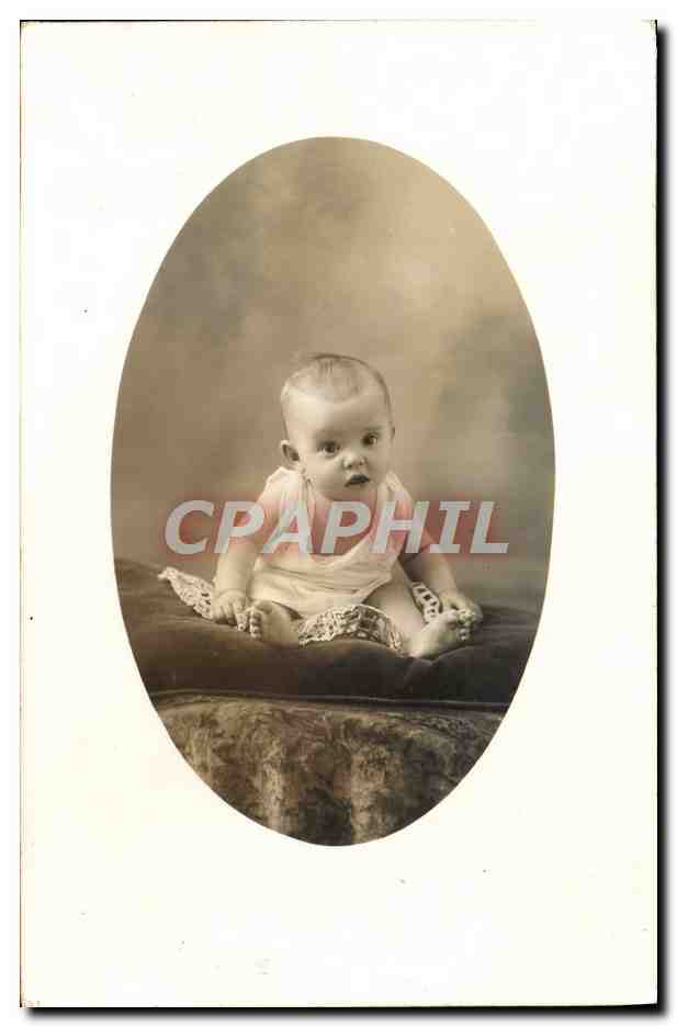 CARTE PHOTO Enfant Bebe