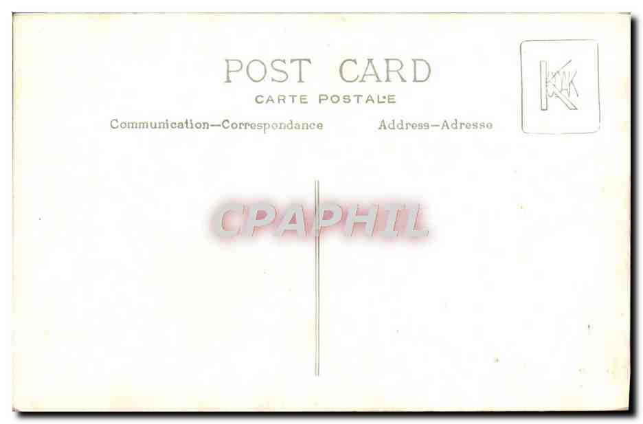 CARTE PHOTO Enfant Bebe — Rückseite