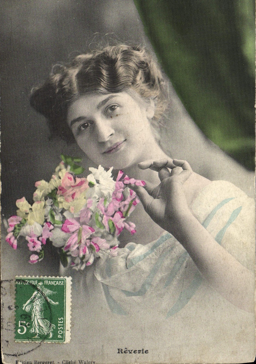 CPA Fantaisie Femme 