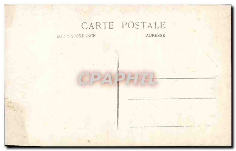CPA Fantaisie Femme  — Rückseite