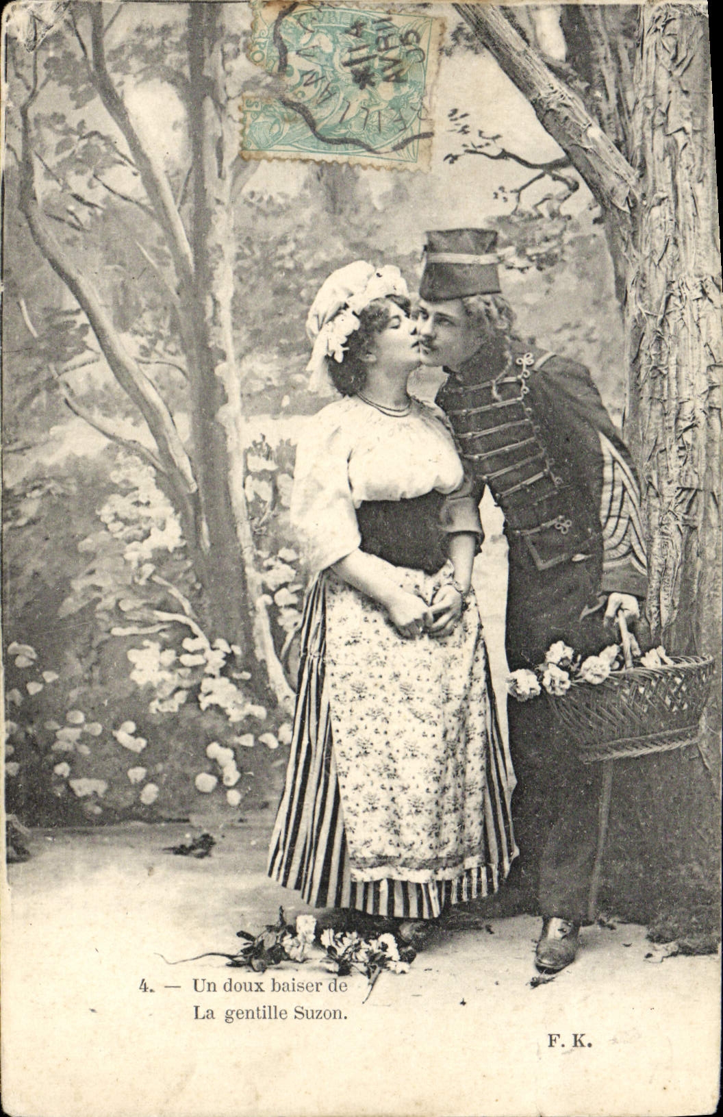 Un doux baiser de La gentille Suzon — F. K. — n°4