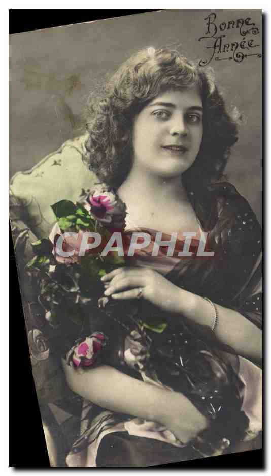 CPA Fantaisie Femme 