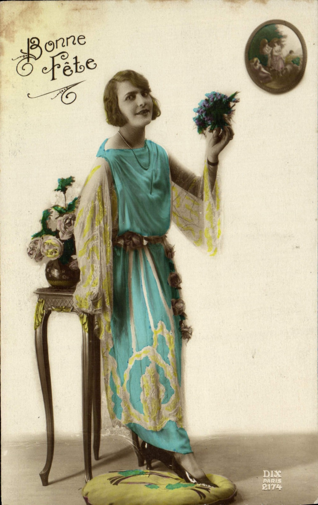 CPA Fantaisie Femme 