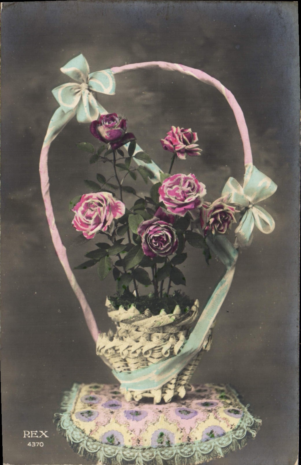 CPA Fantaisie Fleurs